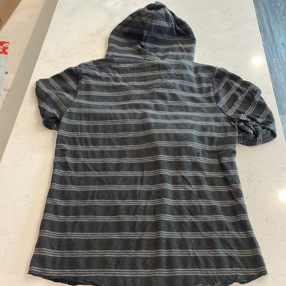 Vintage Vans Men’s Pullover Hooded Shirt Henley - Picture 2 of 4